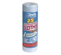 Multipurpose Cloths On A Roll 25pk