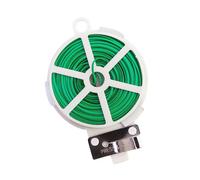 Multipurpose Coated Iron Plant Ties Suitable for Vine Training Flower Staking with Customizable Cutting Length Coated Plant Ties
