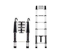 MultiPurpose coping Ladder 2.6m Foldable Exteon Steps Lightweight Engineering Climbing Ladder Straight Ladder for Home Ga and Outdoor UseSle1