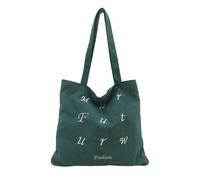 Multipurpose Corduroy Carryall Shoulder Bag For Women Spacious Large Capacity Handbag Purse For Everyday Essential College Student Class Bag