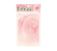 Multipurpose Creative Hand Painted Design Adhesive Sticky Note Reusable Selves Stick Write Sheets for Office and School Hand Painted Writing Pad Stick Notebook