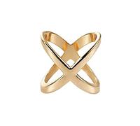 Multipurpose Cross Hollow Simple Scarf Buckle X Shape Shawl Shirt Button Dress Button for Women Girls Silk, m