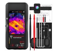 Multipurpose Digital Multimeter Combined with High Sensitivity Camera Thermals Imaging Tool for Circuit Analysis Thermograph Multimeter