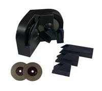 Multipurpose Drill Bit Grinding Sharpener, Black Drill Grinder Grinding Tool for Carbide, Twist Drills, Cobalt Drills