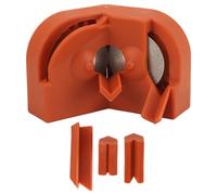 Multipurpose Drill Bit Grinding Sharpener, Portable Twisted Drill Bit Sharpener, Compact 4 - Piece Drill Bit Grinding Tool for DIY, Workshop and Home Use with Plastic Housing
