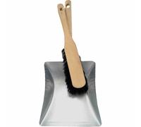 Multipurpose Dustpan Set 2-Piece Broom + Hand Brush Dustpan