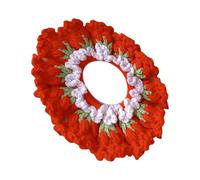 Multipurpose Elegant Designs Hollow Flower Crochet Hairband Elastic Head Wrap For Daily Wear And Parties Supplies