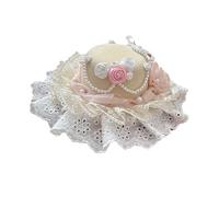 Multipurpose Elegant White Organza Fascinator Hairpiece Hair Decoration For Fashionable Women At Formal Gatherings