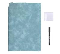 Multipurpose Erasable Notebook Portable Whiteboard for Daily Note Taking Sketching Brainstorming 6.61x9.53Inch PU Notebook