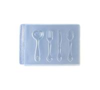 Multipurpose Essential Mold for Making Realistic Spoon and Fork Resin Creative Gifts or Decorations Resin Molds for