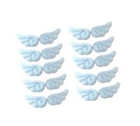 Multipurpose Farbic Angel Wing Pin with Closures for Stylish Outfits Bags Hat Costumes Decoration Angel Brooch Accessory
