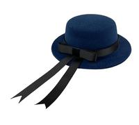 Multipurpose Felt Hat Washable Miniature Fabric Hat Ornament for Doll Clothing Handmade Costume Sewing Embellishment Multipurpose Felt for Decorations