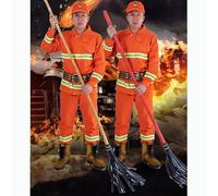 Multipurpose Fire Extinguisher and Fire-fighting Tools - Rubber Whip and Broom for Effective Fire Control