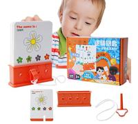 Multipurpose Flash Cards, Kids Educational Game, Creative Learning Tool with Interactive Design, Thinking Development Cards, Classroom Toy with Bright Colors, Children Activity for Kindergarten