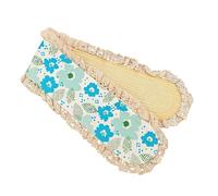 Multipurpose Floral Print Headband Hair Hoops - Gentle on Your Scalp - Leave it on for Activities - Soft Fabric Hair Hoop Alternative to Fashionable Headbands