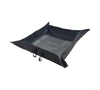 Multipurpose Foldable Felt Storage Basket Featuring Waterproof Fabric And Aluminum Hook, Portable Lightweight Organizer For Home, Office, And Travel(black)