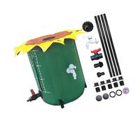 Multipurpose Foldable Water Storage PVC Bucket 13 Gallon Capacity Outdoor Camping Gardening Rain Collection Container Foldable Irrigation Container