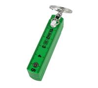 Multipurpose Folding Scale 0.5 Meter Length Double Side Measurement Marking Optimized For Leatherworking Papercraft Portable ABS Measuring Ruler