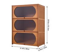 Multipurpose Freestanding Bookcase Storage Cabinet