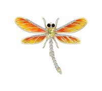 Multipurpose Fun Sophisticated Dragonflies Brooch Elegant Designs Portable Fashion Accessory for Performers Daily Outfit Unisex Brooch