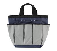 Multipurpose Garden Tool Storage Bag with Reinforced Handle Multiple Compartments Durability Cloth for Landscaping Use Heavy Duty Fabric Tool Storage