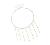 Multipurpose Handcraft Baroques Long Tassels Pearls Necklace Adds Elegant To Any Stylish Outfits Daily Use Casual Wear Elegant Pearls Chokers