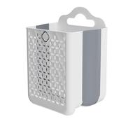 Multipurpose Hanging Laundry Hamper Machine Washable Foldable Storage Basket for Bathroom Bedroom Space Saving Design Sturdy PP+TPE Laundry Organizers