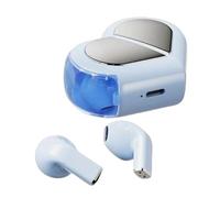 Multipurpose Heart Earphone - Cordless Mini Headset True Wireless Listening, Stylish Music Buds | Noise Reduced Voice Calling ABS Shell 8.3x4.5x3.2cm Pocket Case Sports Hiking Driving Airplane Workout