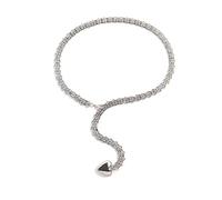 Multipurpose Heart Pendant Waist Belt Chain For Use As A Necklace Or Belt In Music Festivals And Parties Supplies Fashionable Body Jewelry