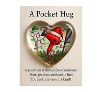 Multipurpose Heart Shape Acrylic Card Functional As Decoration or Bookmarks Suitable for Home Various Setting Creative Form Individualized Gifts Card