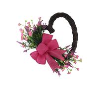 Multipurpose Heart Wreath for Door Wall Window Adornment Ideal for Craft Projects Quick Assembly Solution Love Heart Wreath