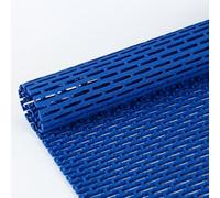 Multipurpose Hollow Out Bath Mat Drainage Rubber Mat,Non Slip PVC Shower Mat with Drain,Anti Mould Bathroom Floor Mat for Bathroom/Kitchen (Navy,90x200cm)