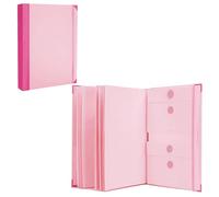 Multipurpose Important Document Organizer, Bound Expanding File Folder for Emergency Folders, Birth Certificates, Social Security Cards and Passports(Pink)