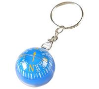 Multipurpose Keychain Compasses With Practical Floating Dials Accessory For Outdoor Exploration And Travel Keyring