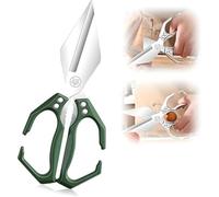 Multipurpose Kitchen Shears, Heavy-Duty Stainless Steel, for Cutting Poultry, Fish Bones, and Cracking Nuts
