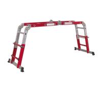 Sealey Aluminium Multipurpose Adjustable-Height Ladder - BS EN 131 AFPL2