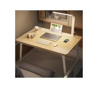 Multipurpose Lap Desk with Integrated Lamp Laptop Bed Tray Table Enlarged Desktop for Easy Storage Portable Stand for Bed Wood 70x48cm (27.56x19in)