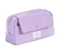 Multipurpose Large Capacity Pencil Storage Case Durable Woven Fabric with Elegant Design for Students and Artists