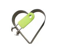Multipurpose Large Heart Eggs Rings with Scalds Resistant Grip for Safe Handling While Making Breakfast Sandwiches Heart Shape Eggs Rings