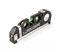 Multipurpose Laser Level Tape Measure Line, Professional Exact Laser Level Vertical Measure 8ft Aligner Standard Tape Ruler