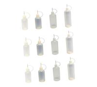 Multipurpose Leakproof Dispensing Tip Syringes Bottles Liquid Applicator Set Of 12 For Cosmetics And Lab Applications Spill Proof Cosmetic Applicators