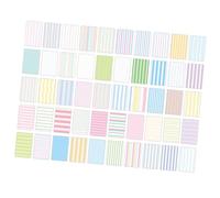 Multipurpose Lined Notepads Sticky Note Strong Adhesive Colorful Pad for Offices Home Organization Easy Tear Design Lined Stick