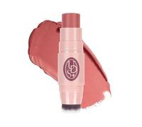 Multipurpose Makeup Stick 3 in 1 Unique 3 in 1 Make Up Stick Cheese Eyes and Lips Moisturizing Formula Daily Use Easy Application with Thumb Puff (02