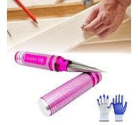 Multipurpose Manual Hole Punch,0-14mm Steel Expanding Hole Puncher Opener Reamer Tools with Protective Sleeve for RC Tools Car Body Shell Drills,DIY Punchs Polishing Grinder Tool (Pink)