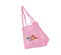 Multipurpose Meshes Beach Organizers Spacious Storage Bag Nylon Texture For Seashells Toy Towels Coastal Activity Ventilated Mesh Beach Organizer