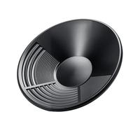 Multipurpose Mineral Sifting Pan Family Friendly Gold Prospecting Tool with Ergonomic Grooving Design for Mineral Processing Gold Pan for Prospecting