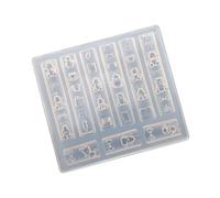 Multipurpose Nails Art Carving Templates with Butterfly and Designs for Acrylic Craft Projects Professional Tool