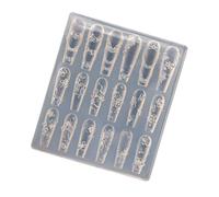 Multipurpose Nails Art Carving Templates with Butterfly and Designs for Acrylic Craft Projects Professional Tool