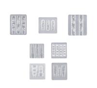 Multipurpose Nails Art Silicone for 3D Designs Butterfly Flower Patterns Portable for Acrylic Craft Supplies Professional Nails Tool