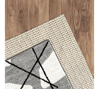 Multipurpose Non Slip Grip Mat 60 x 155 cm Washable, Waterproof Multipurpose Non Slip Liner Mat for Rugs, Shelves, Drawers Wooden Floors, off white